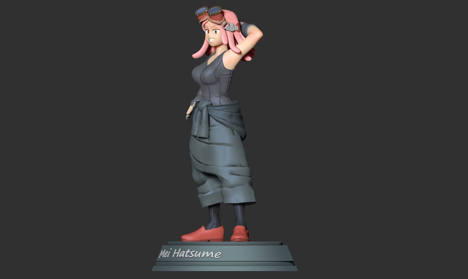 Mei Hatsume 3D print model_10