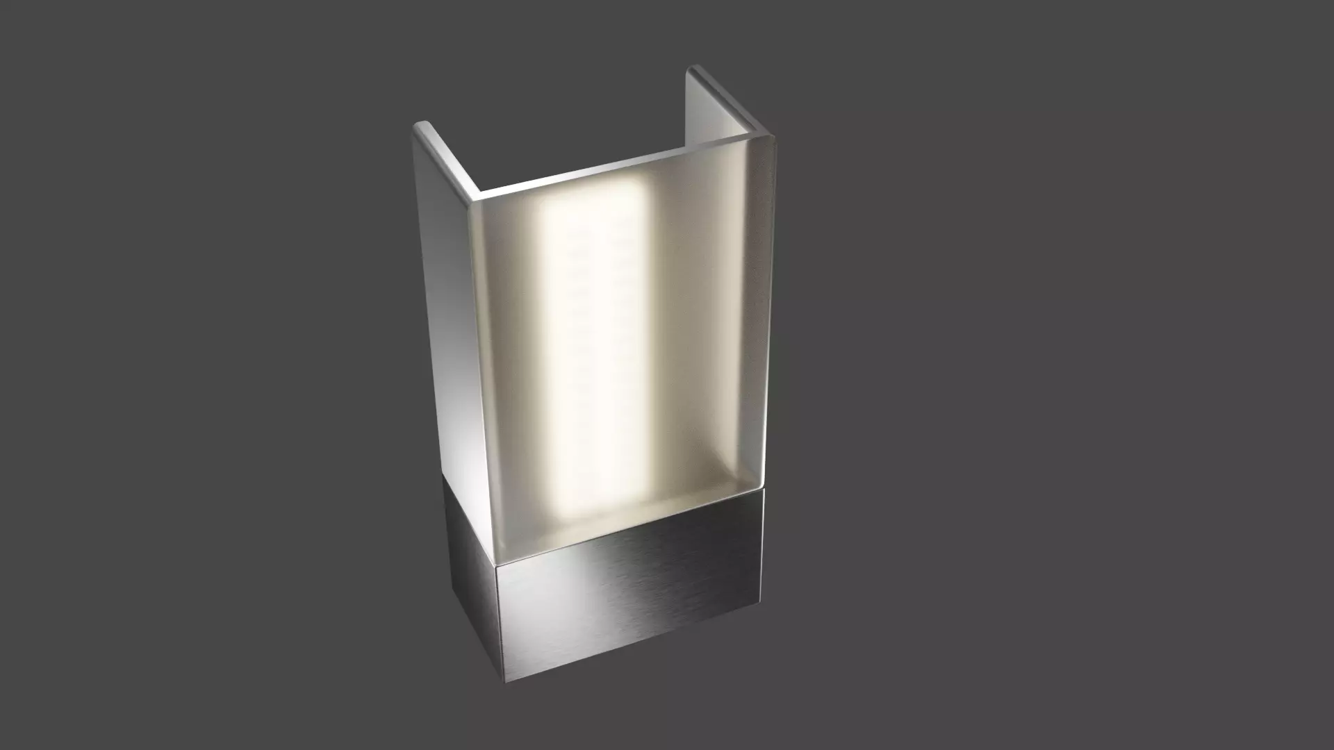Outdoor lamp wall mount Free low-poly 3D model_0