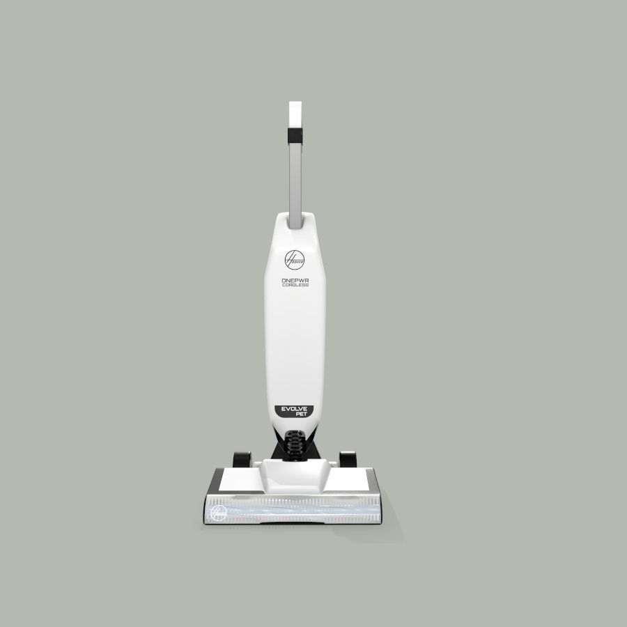 Hoover Upright Vacuum Low-poly 3D model_2