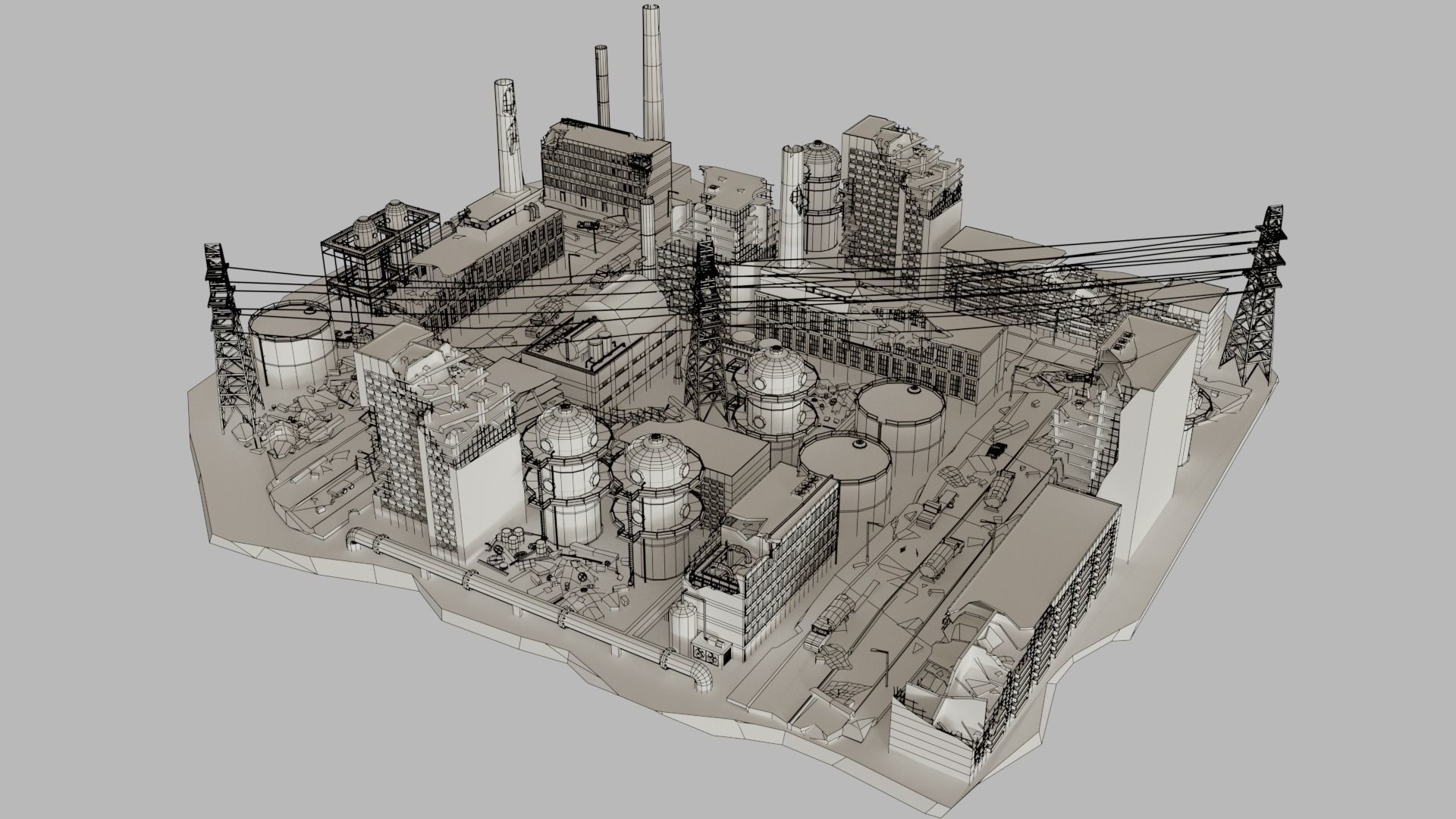 Apocalypse pack 3D Model Collection_7