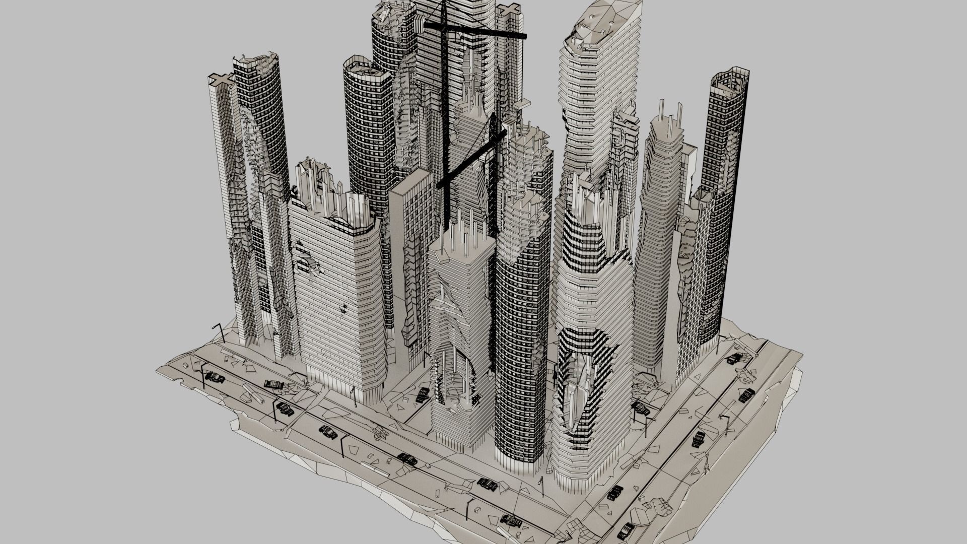 Apocalypse pack 3D Model Collection_4