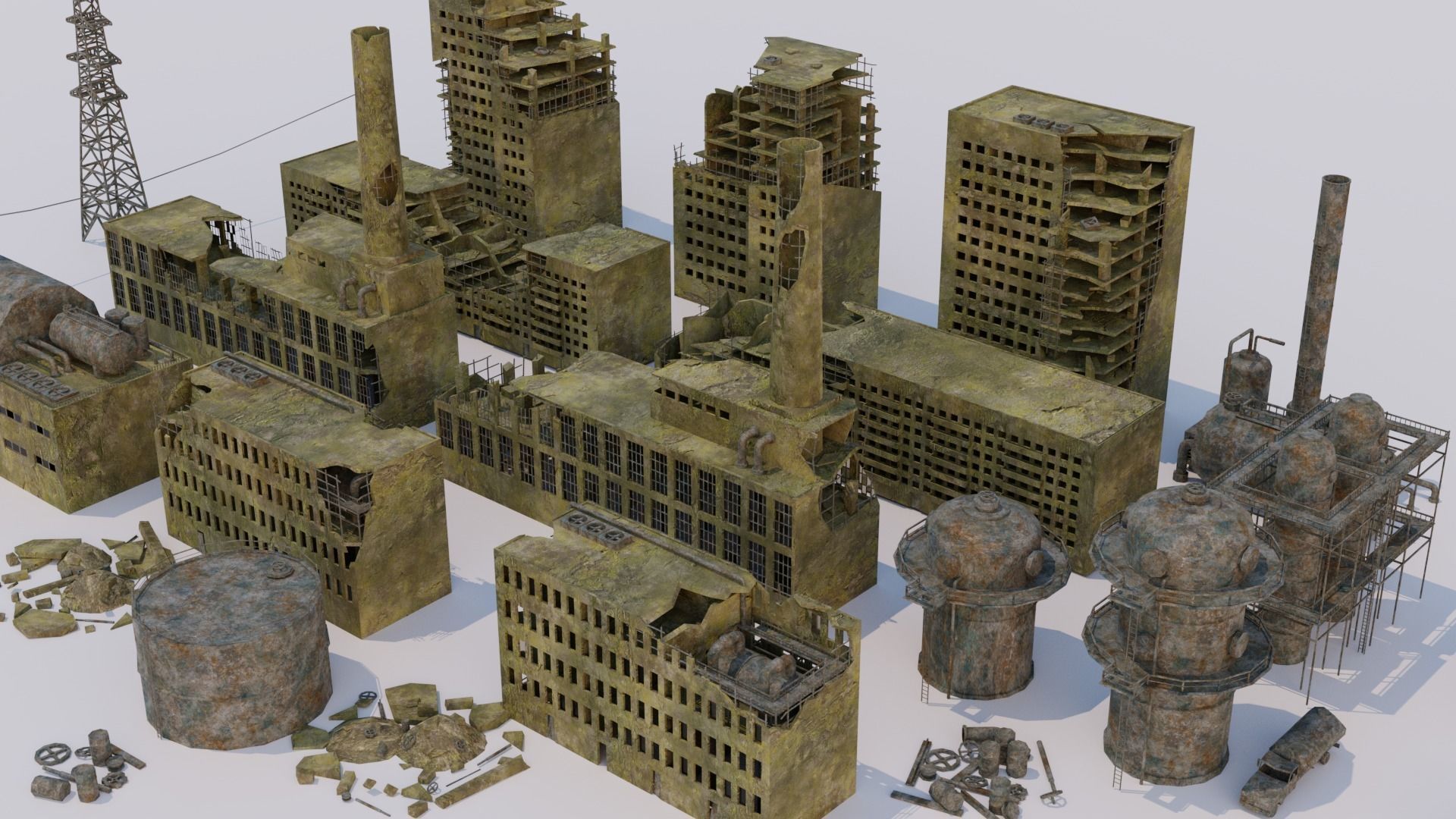 Apocalypse pack 3D Model Collection_8