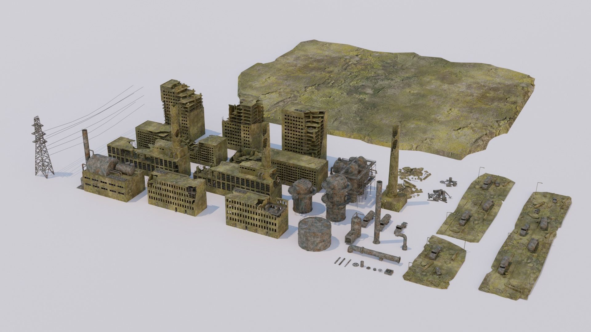 Apocalypse pack 3D Model Collection_10