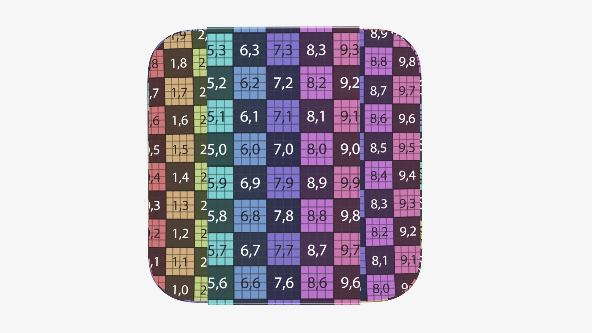 Plastic food container tray box with label mockup 09 3D model_17