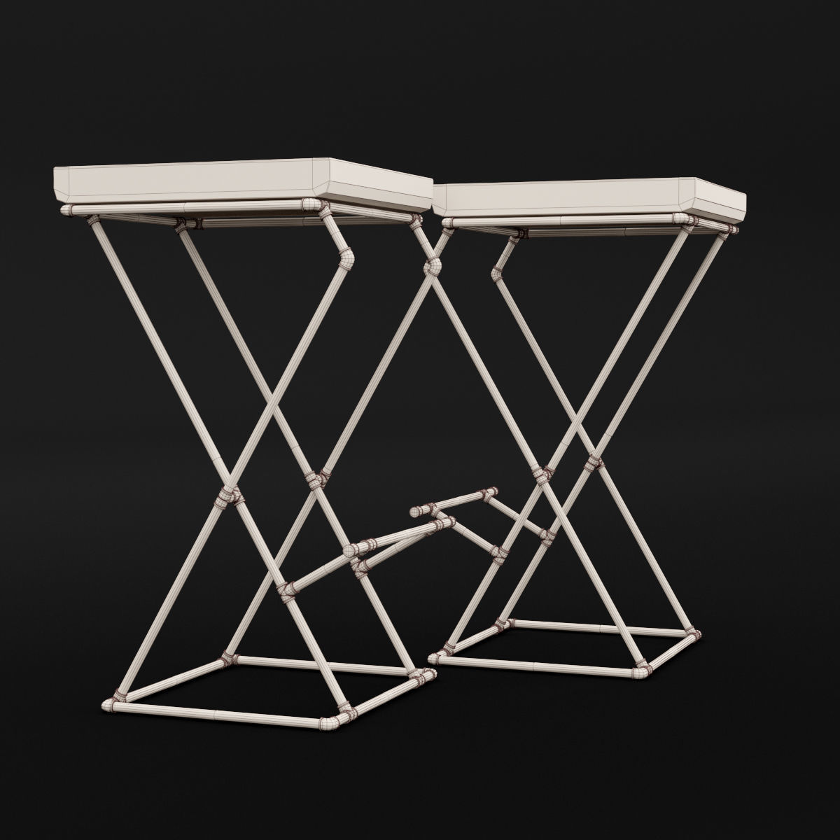 Loft bar chair 1 3D model_5