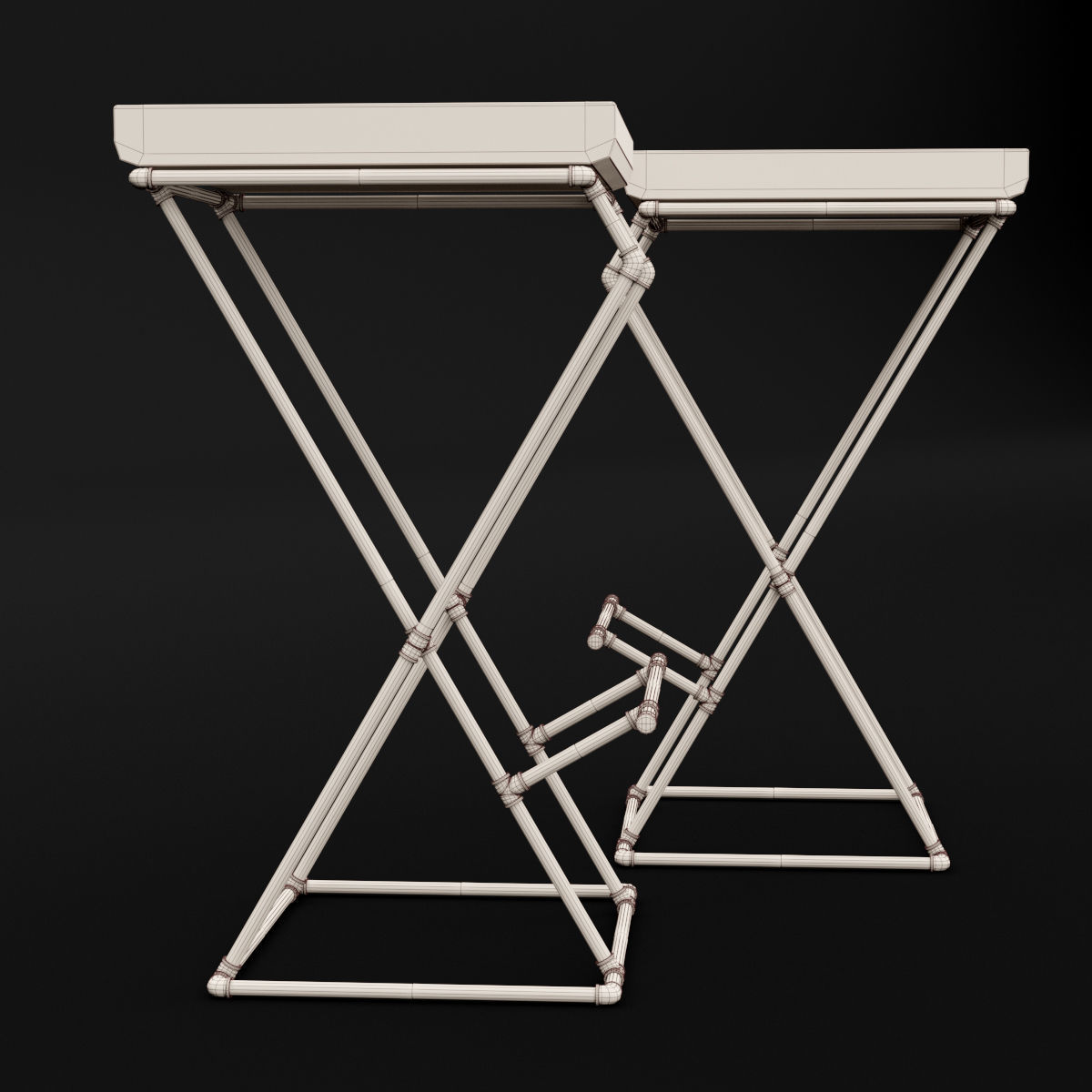 Loft bar chair 1 3D model_15