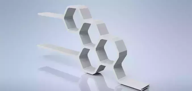 Hexagonal Shelf - Variable Free 3D print model