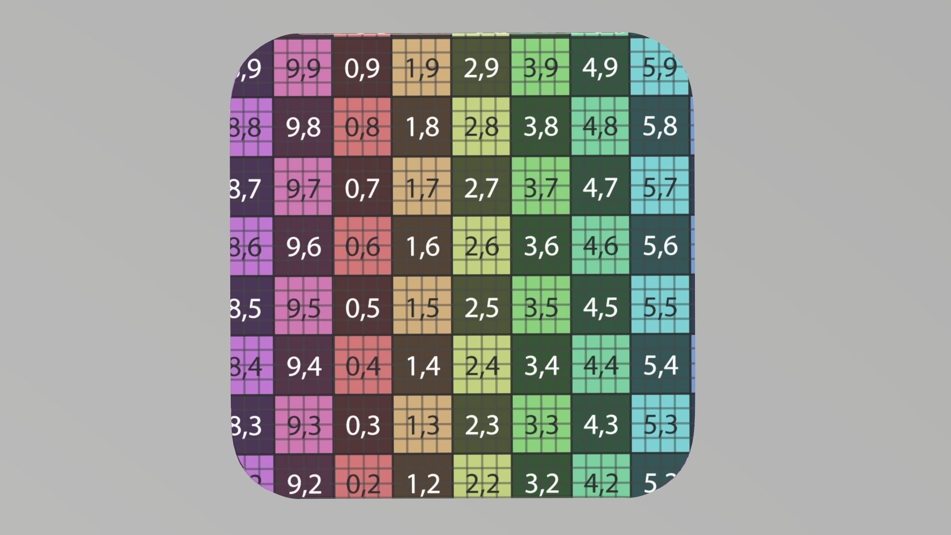 Plastic food container tray box with label mockup 15 3D model_16