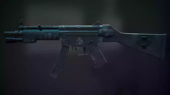 Weapon model  MP5
