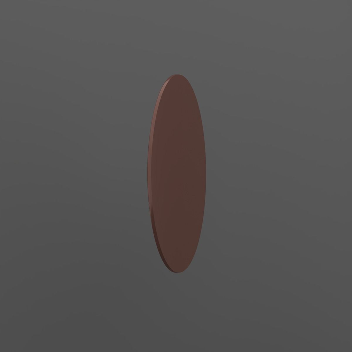 Mirror round on wall Free 3D model_9