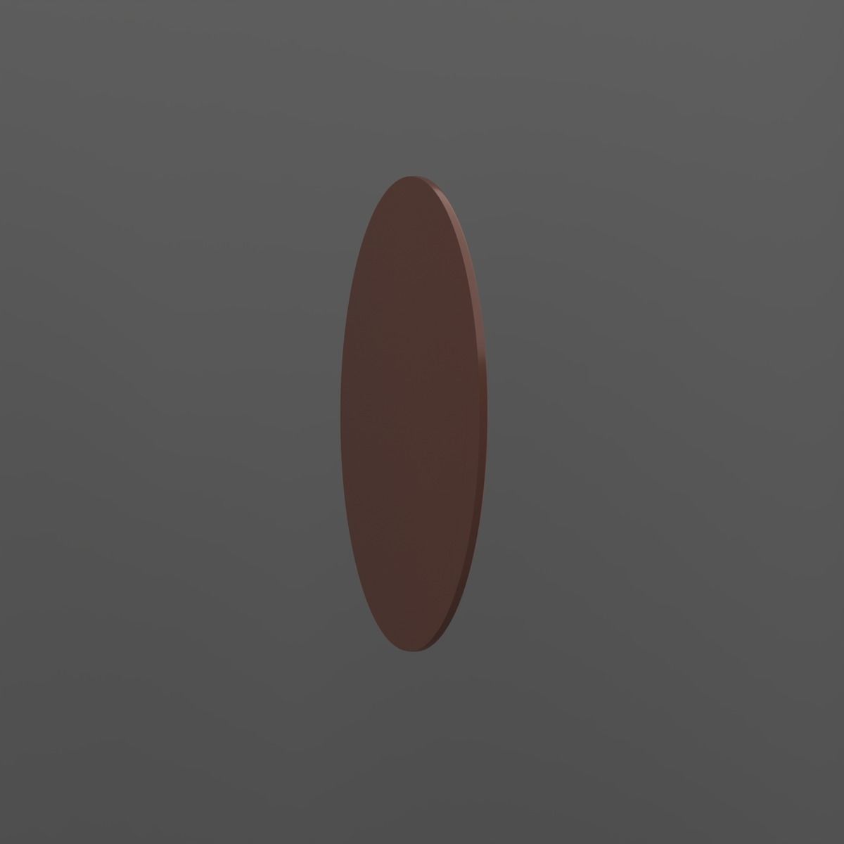 Mirror round on wall Free 3D model_4