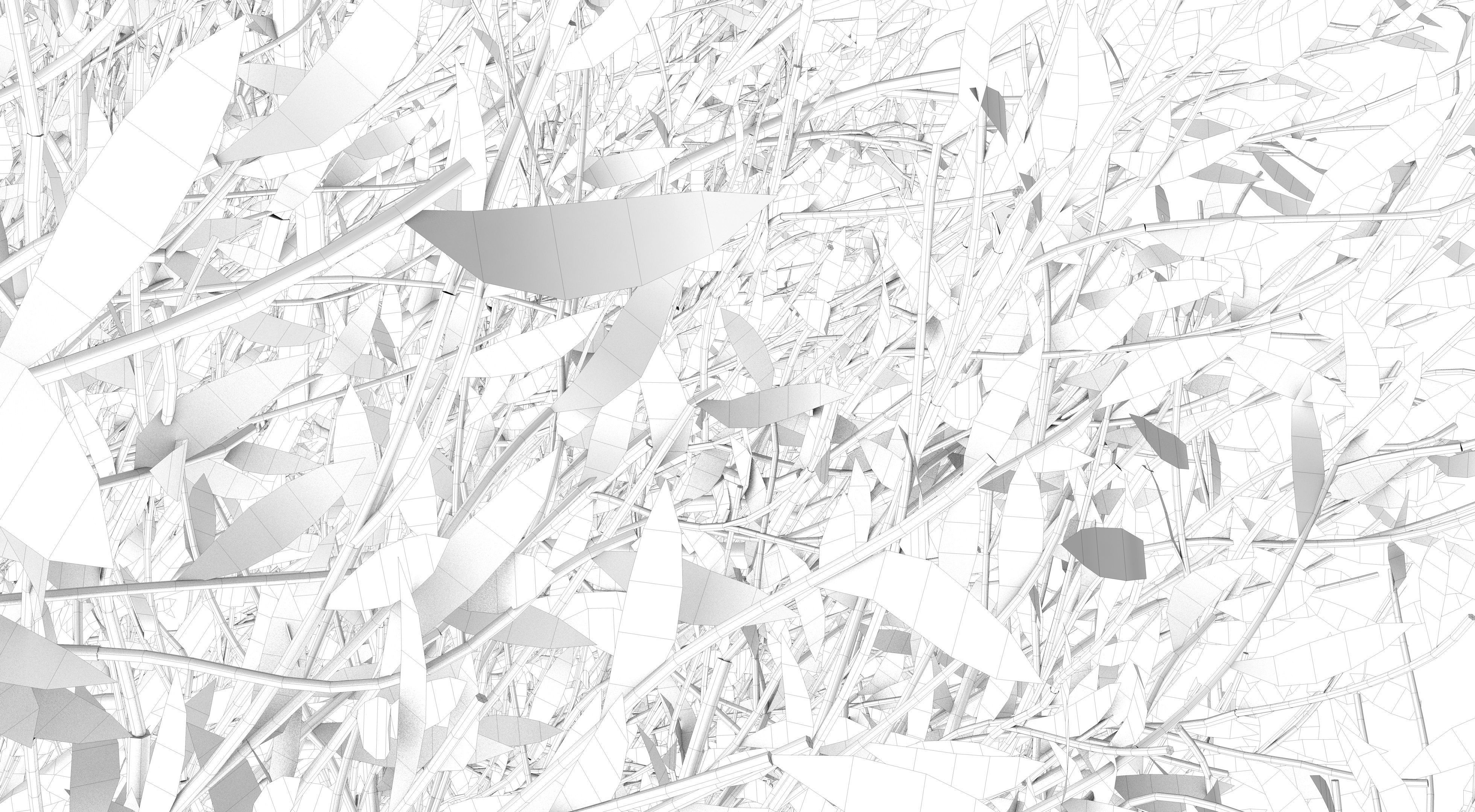 Olive Tree Low-poly 3D model_15