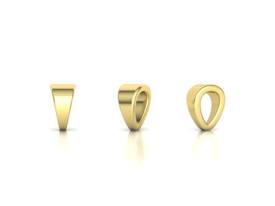 Z INITIAL LETTER NECKLACE printable 3dmodel 3D print model 3D print model_19