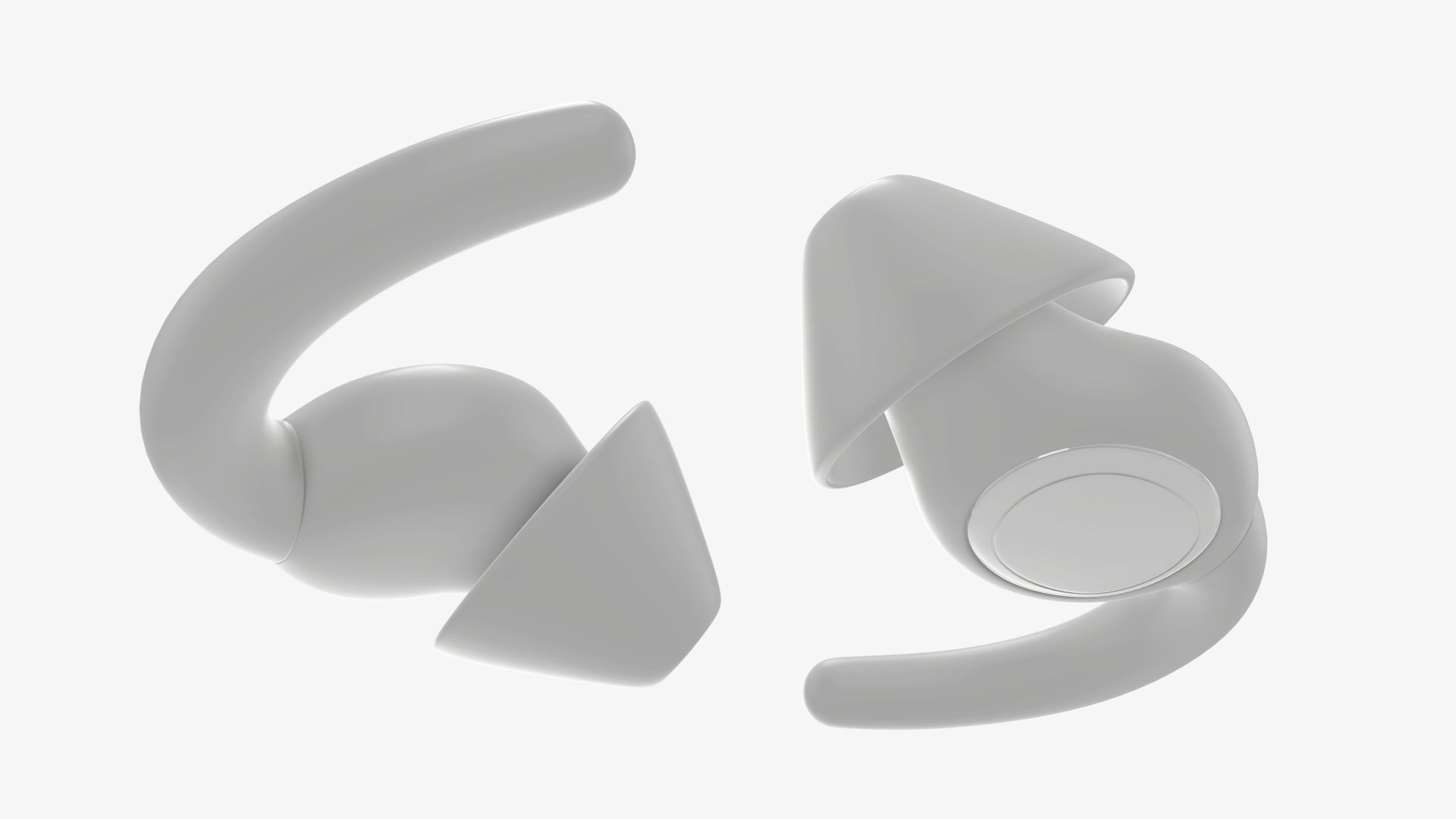 Earplugs for sleep 3D model_2