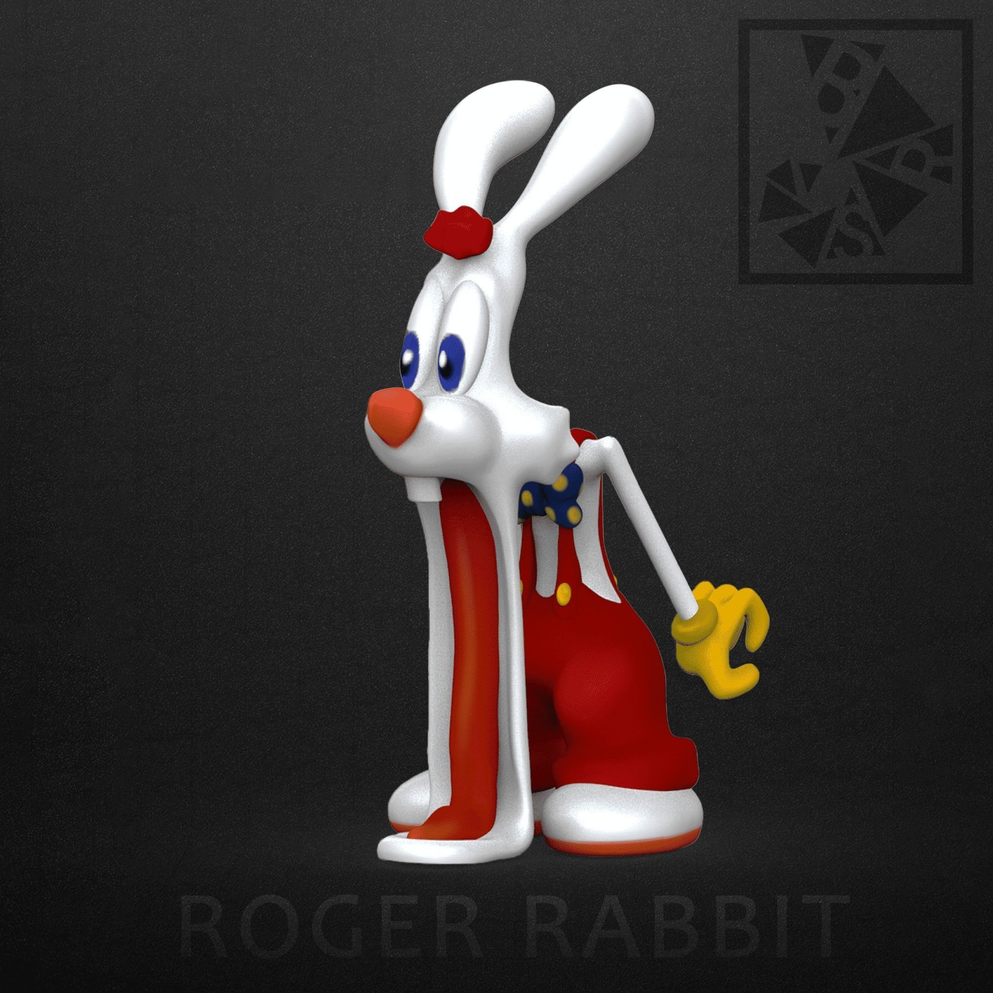 ROGER RABBIT 3D model 3D printable | CGTrader