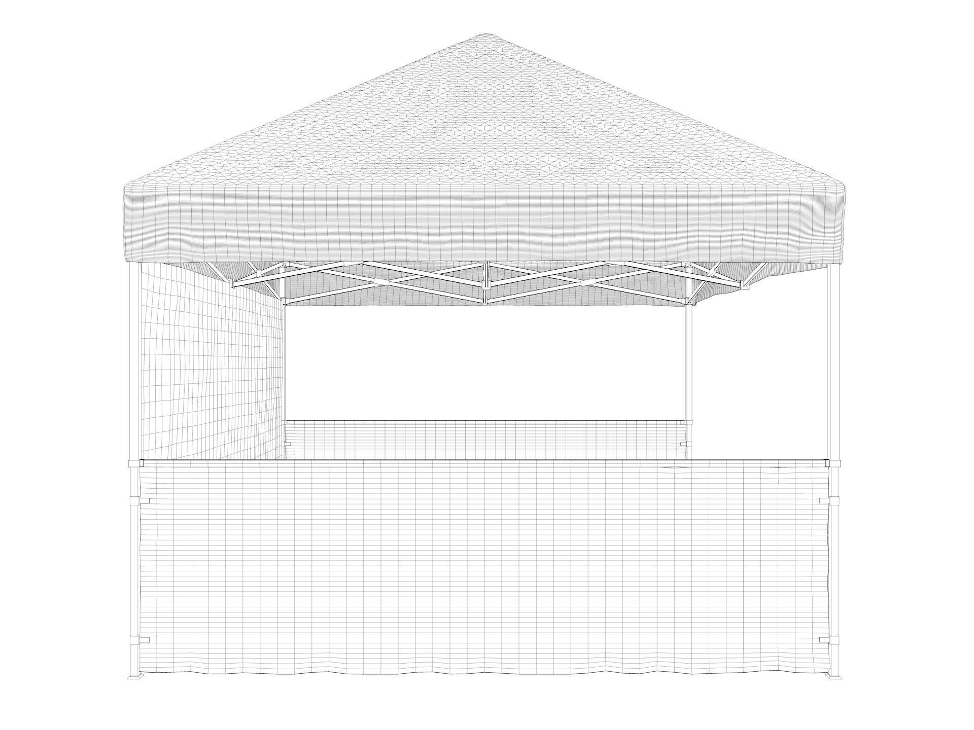 Event Tent 2  4x4 3D model_18
