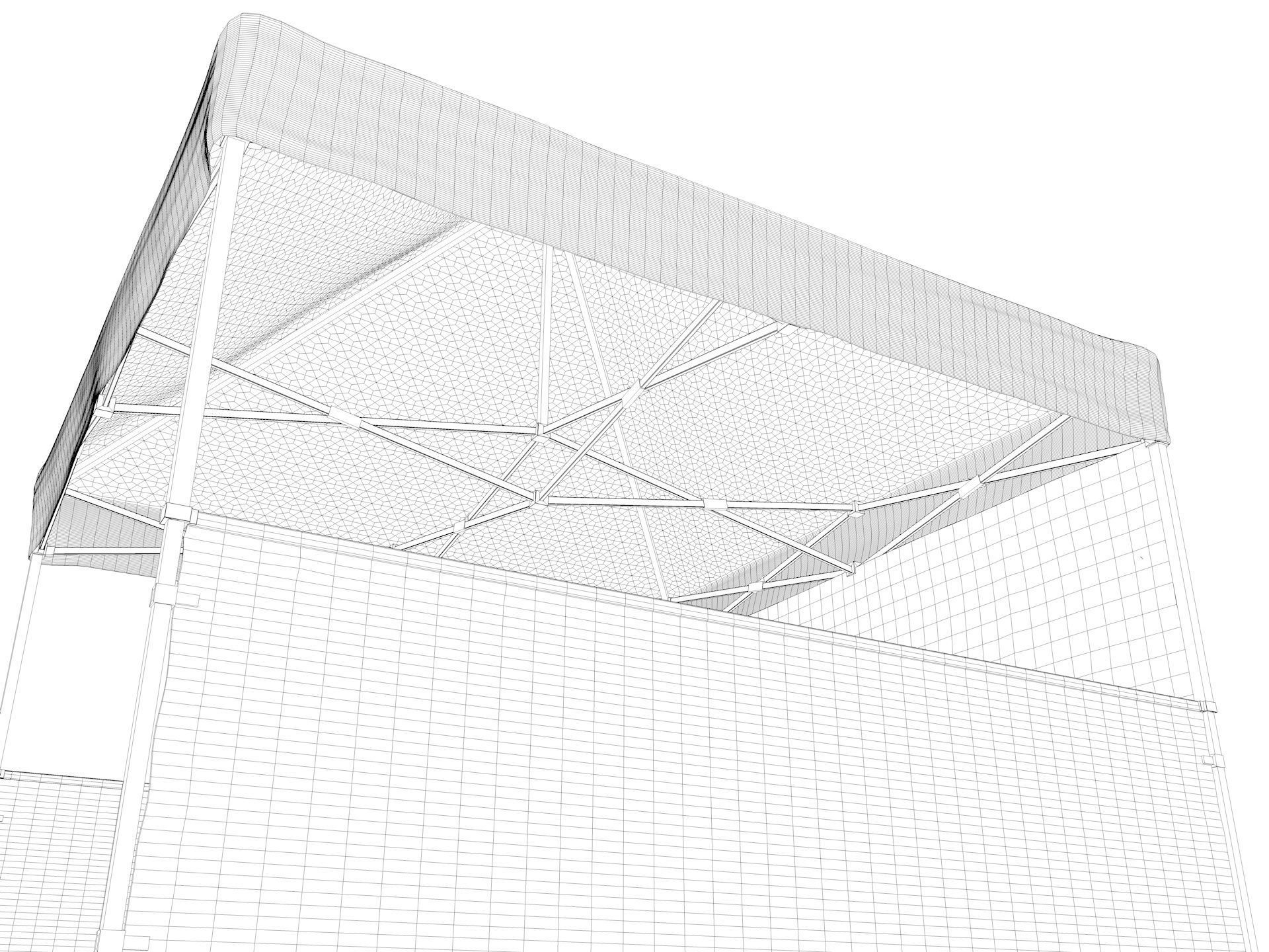 Event Tent 2  4x4 3D model_11