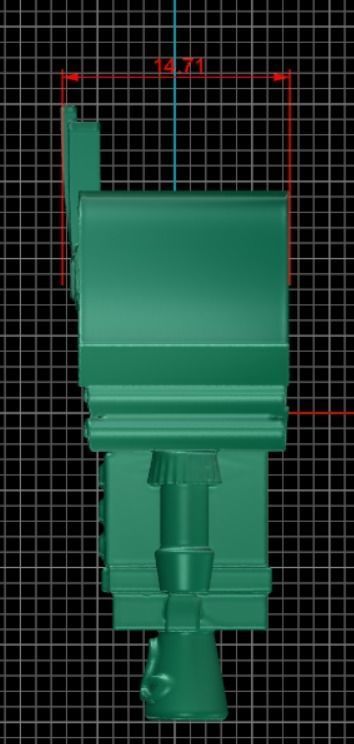 nutcracker golden robot 3D print model_7