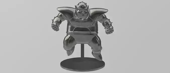 Dodoria silver statue