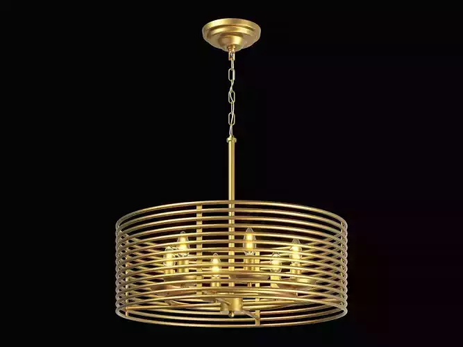 728063 Zeta Lightstar hanging chandelier