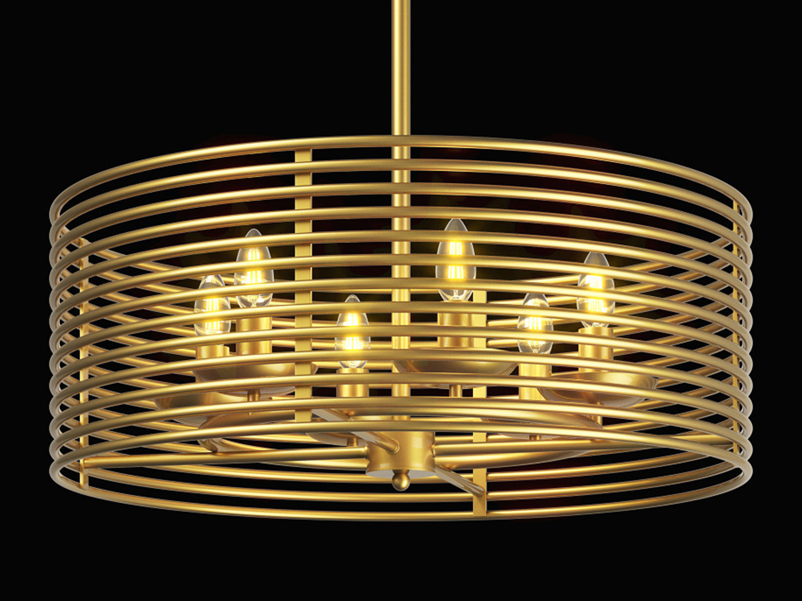 728063 Zeta Lightstar hanging chandelier 3D model_1