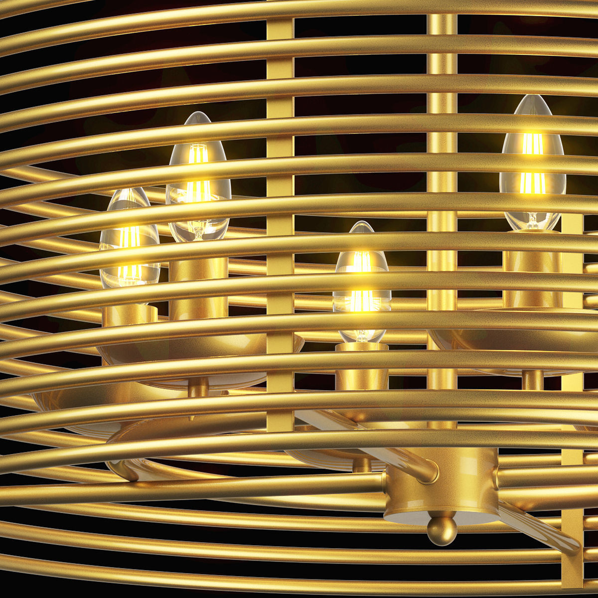 728063 Zeta Lightstar hanging chandelier 3D model_3