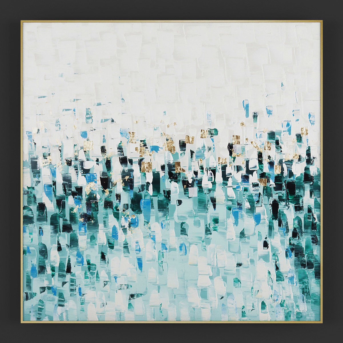 Pictures135 abstract painting with lines 3D model_2