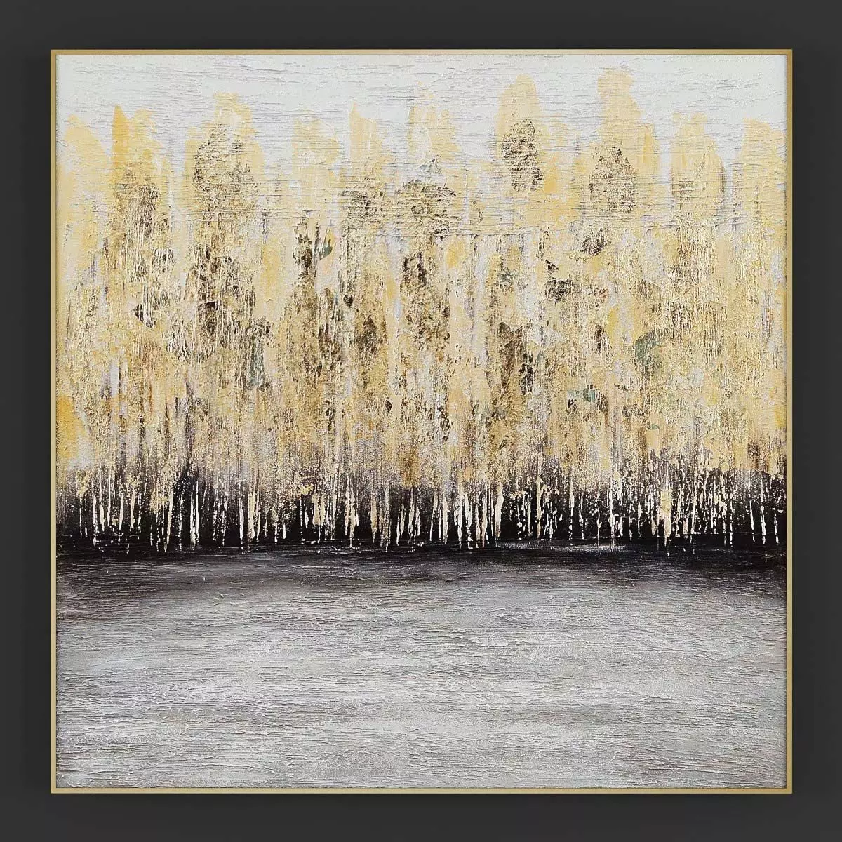 Pictures137 abstract painting of trees 3D model_0