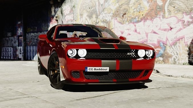Dodge Challenger  3D model