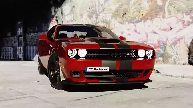 Dodge Challenger  3D model