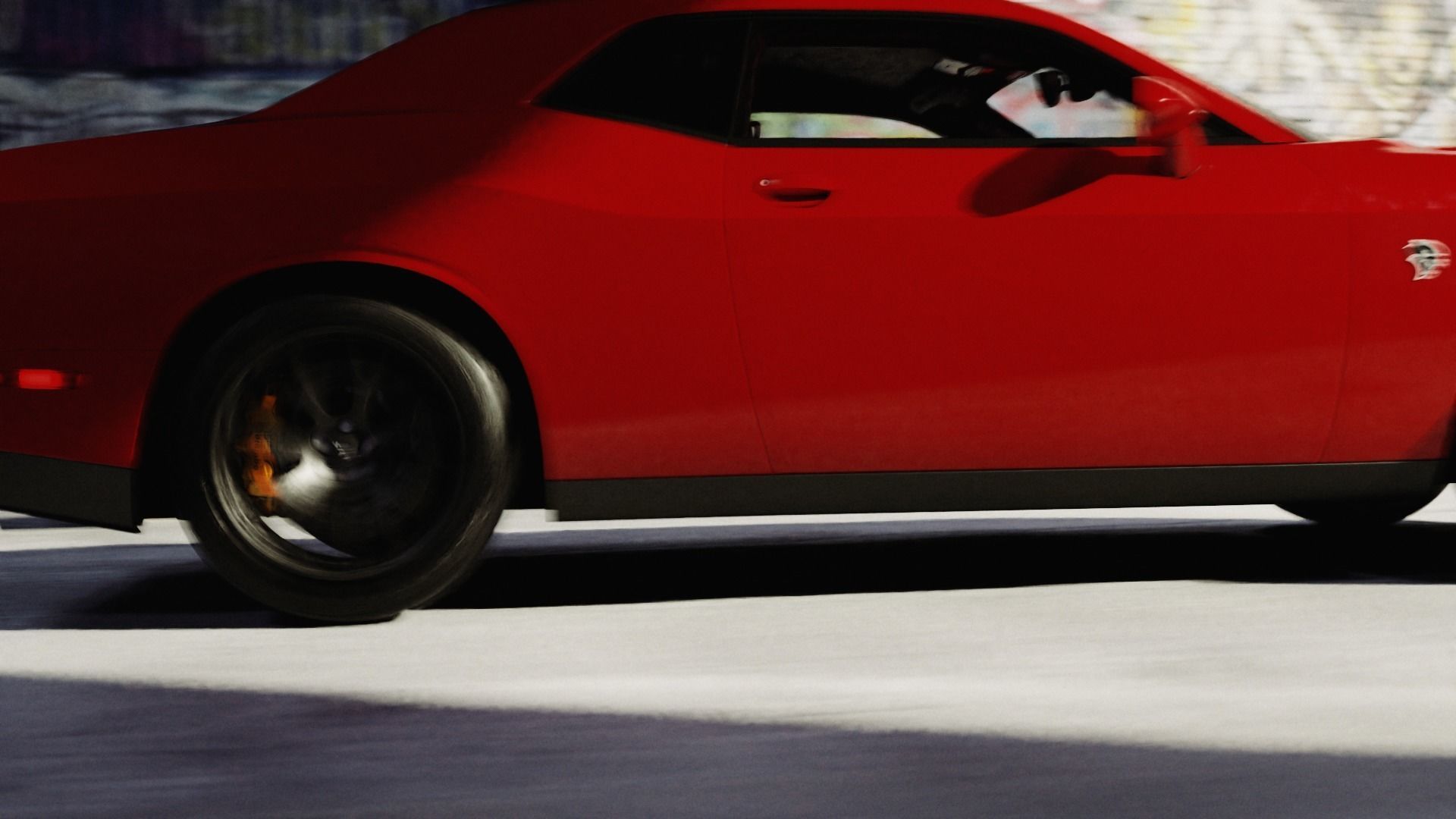 Dodge Challenger  3D model_11