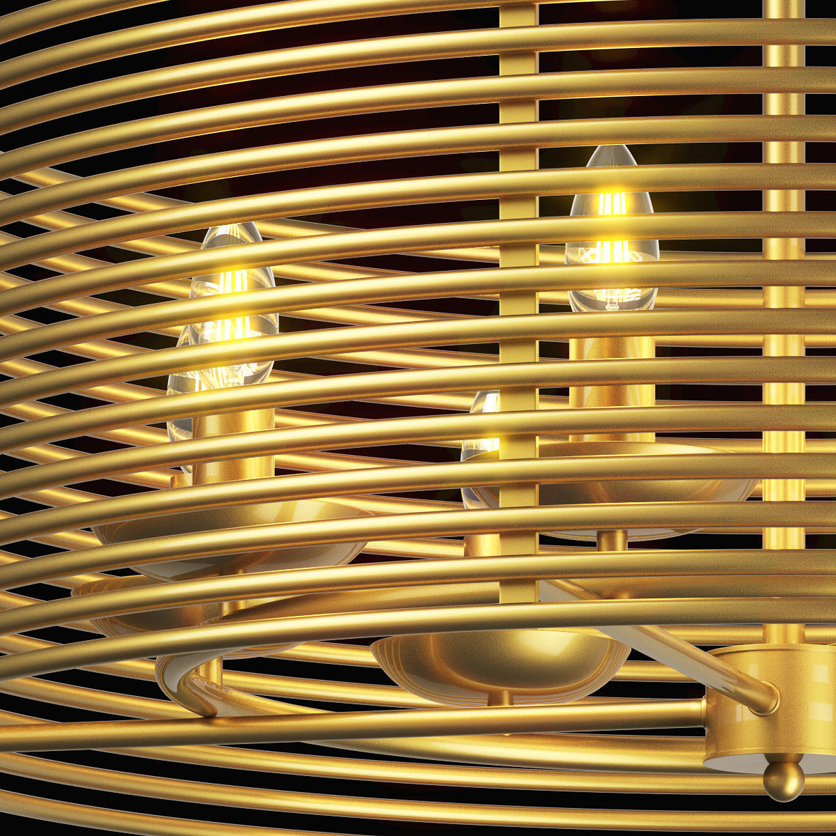 728083 Zeta Lightstar hanging chandelier 3D model_3