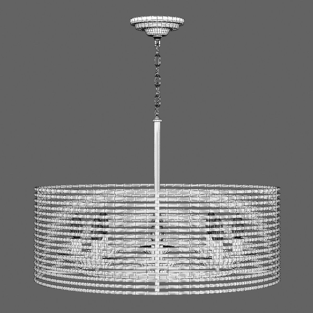 728083 Zeta Lightstar hanging chandelier 3D model_7
