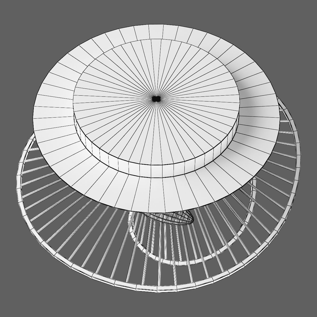 728133 Zeta Lightstar ceiling chandelier 3D model_8