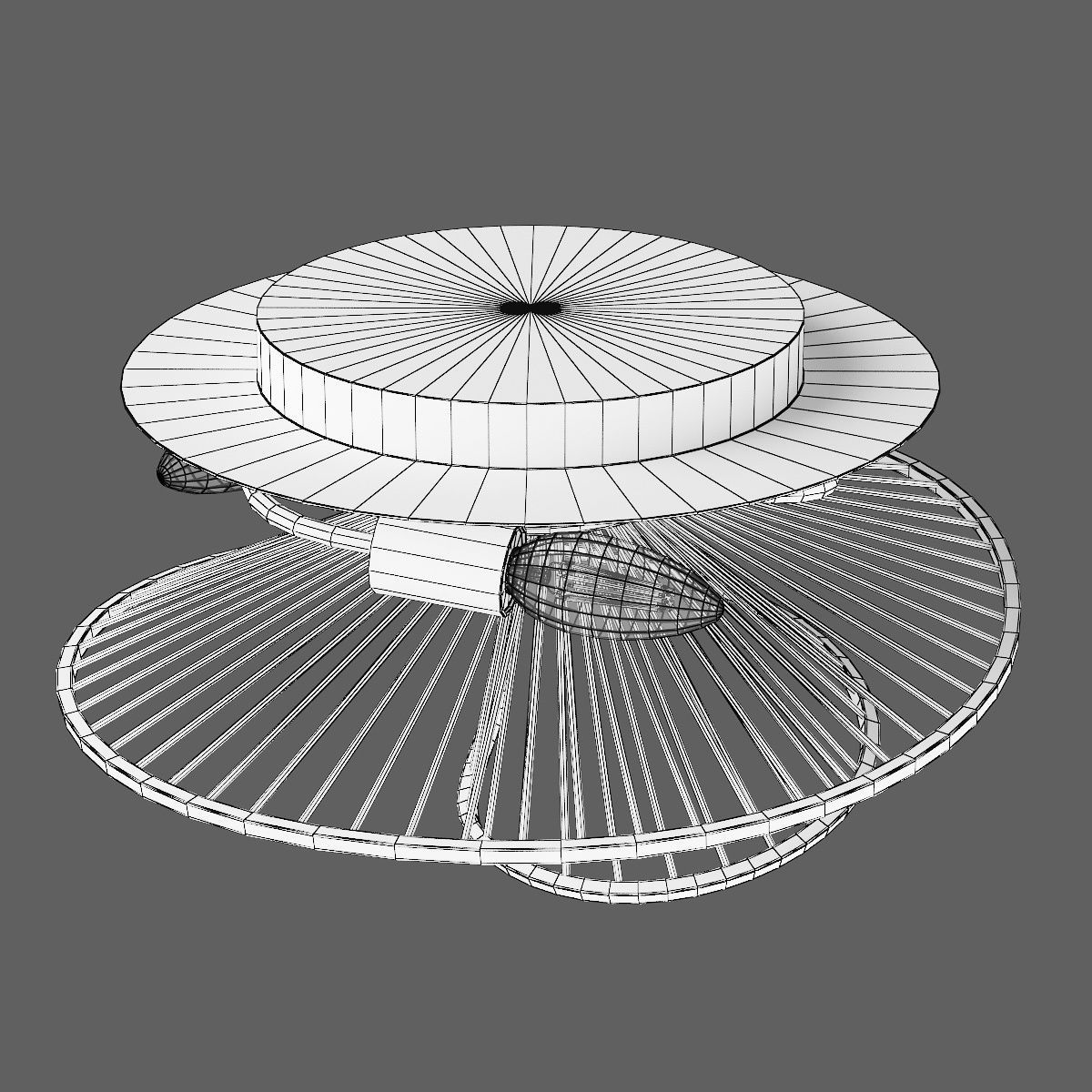 728133 Zeta Lightstar ceiling chandelier 3D model_7