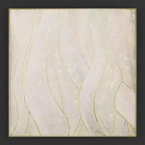 Pictures140 gold angel wings wall art 3D model