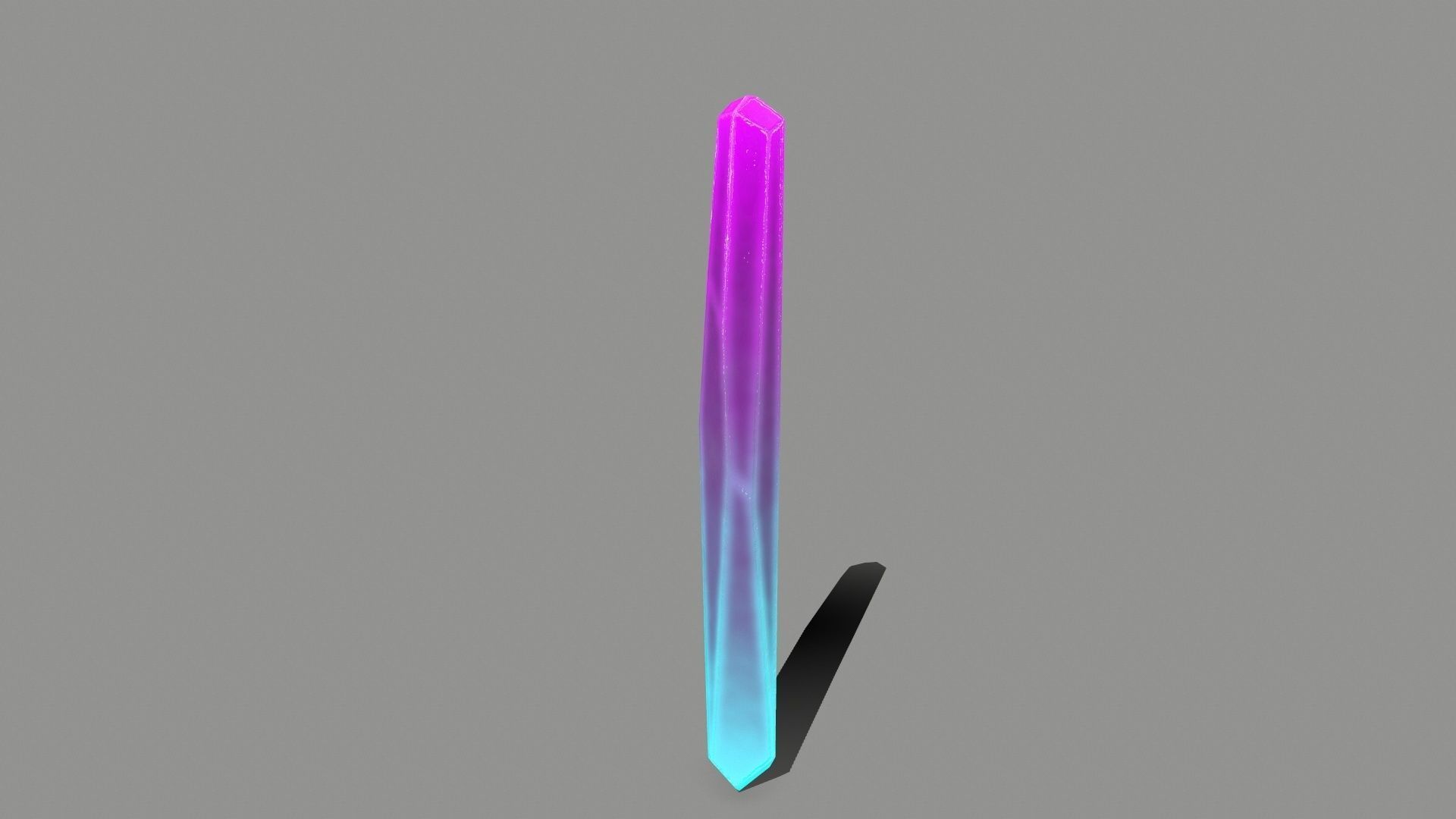 Crystal Set Low-poly 3D model_5