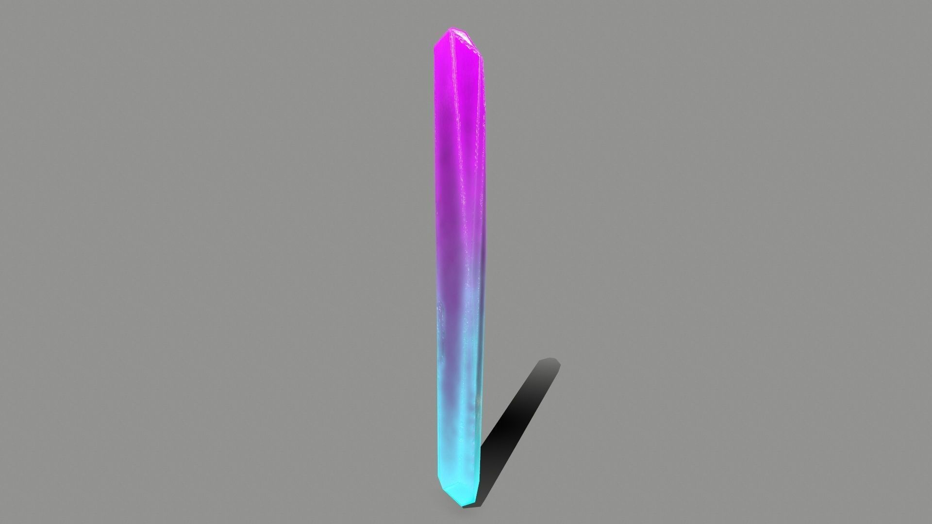 Crystal Set Low-poly 3D model_12