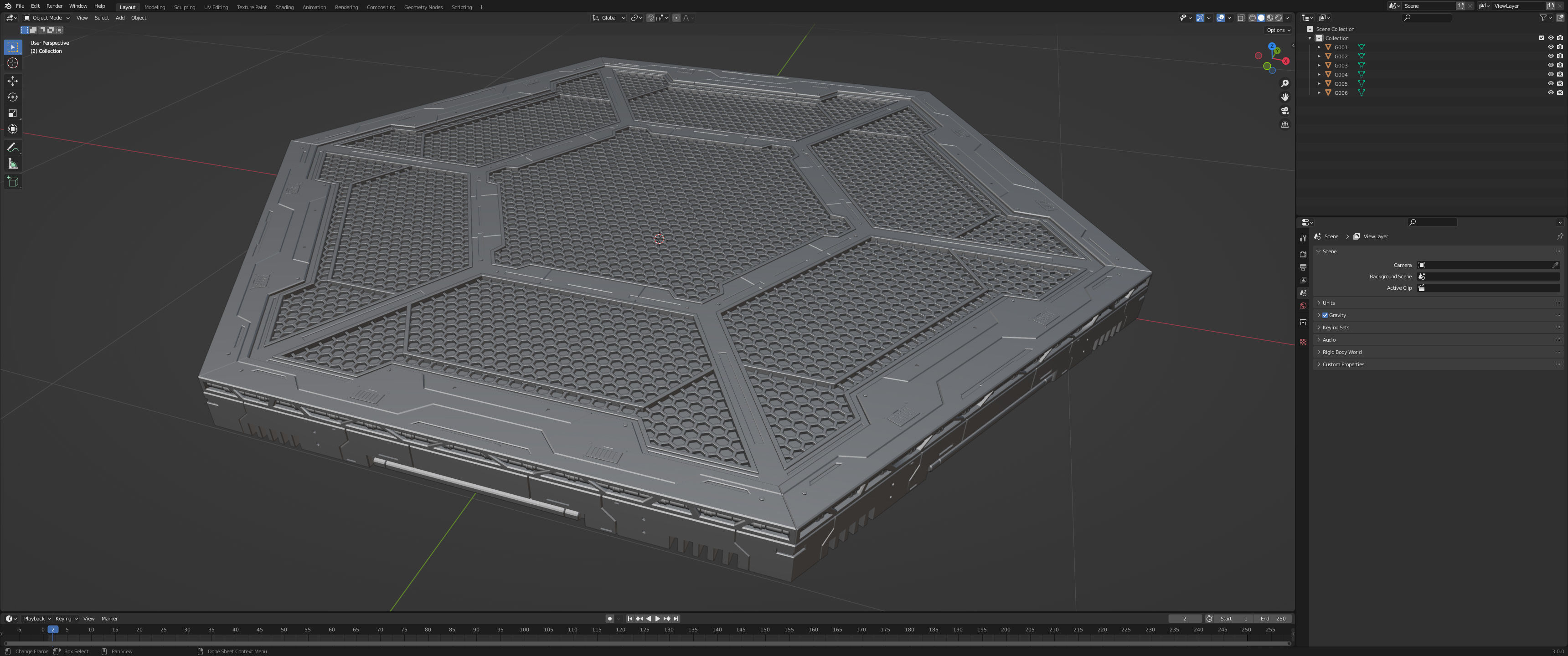 Sci-Fi Kit Free 01 Mecha Platform Free 3D model_4