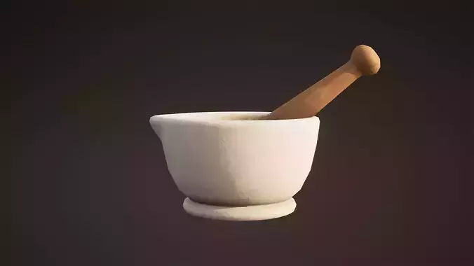 Pestle Mortar Game Ready