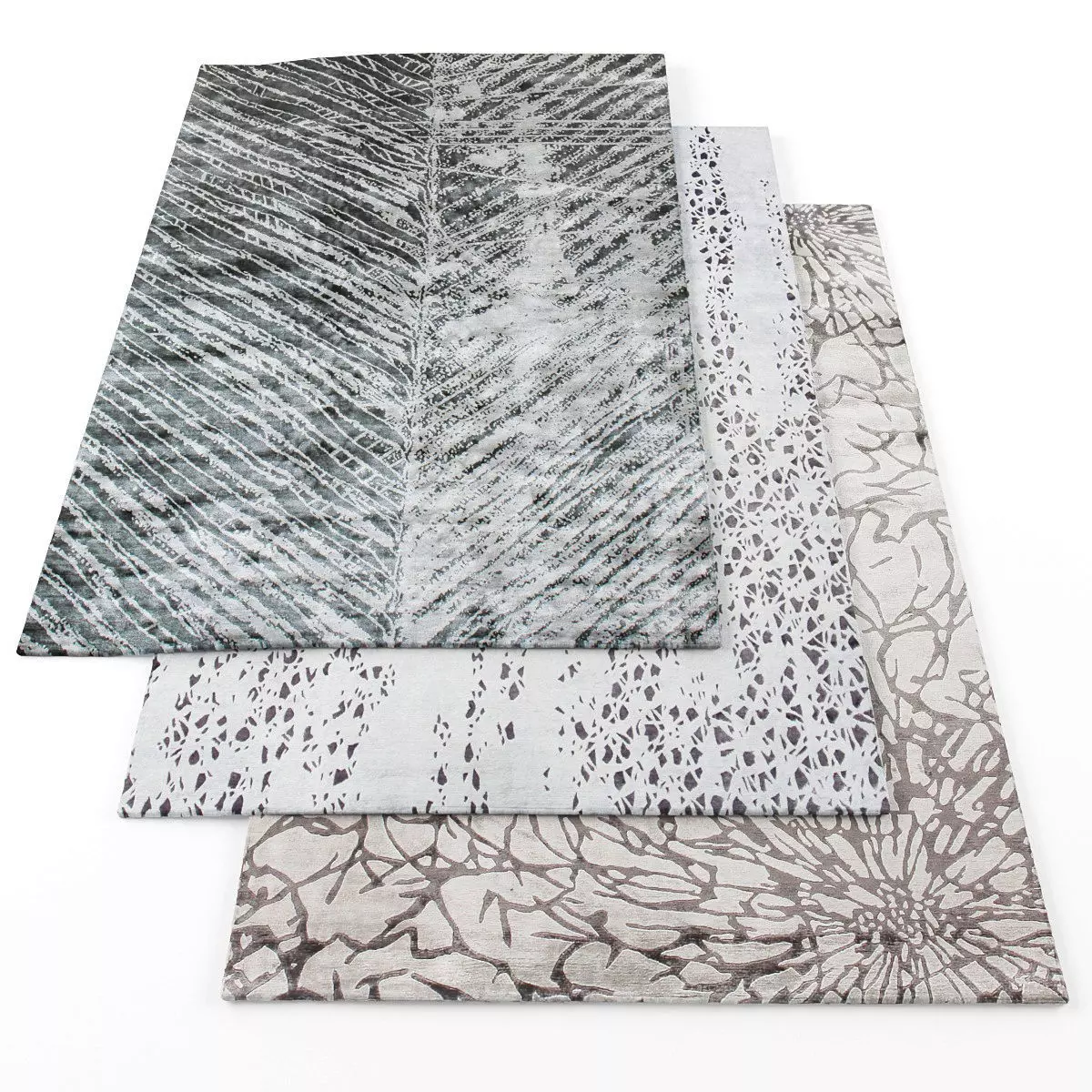 Rugs-1015 set of three rugs 3D model_0