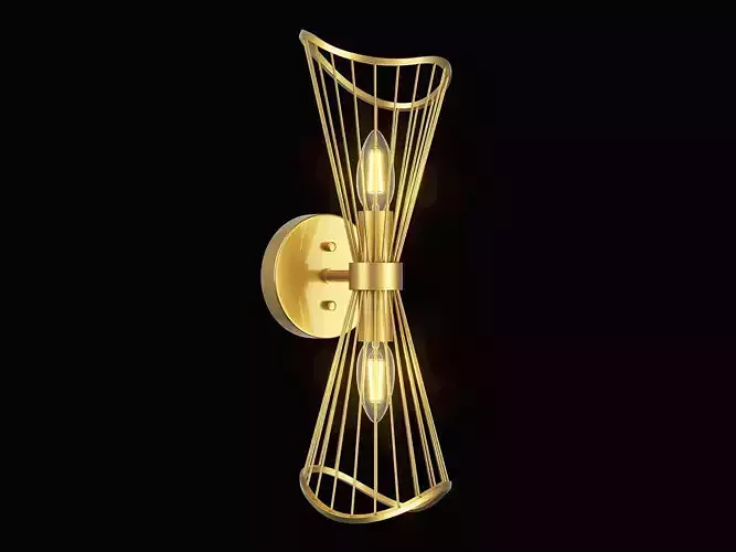 728623 Zeta Lightstar sconce 3D model