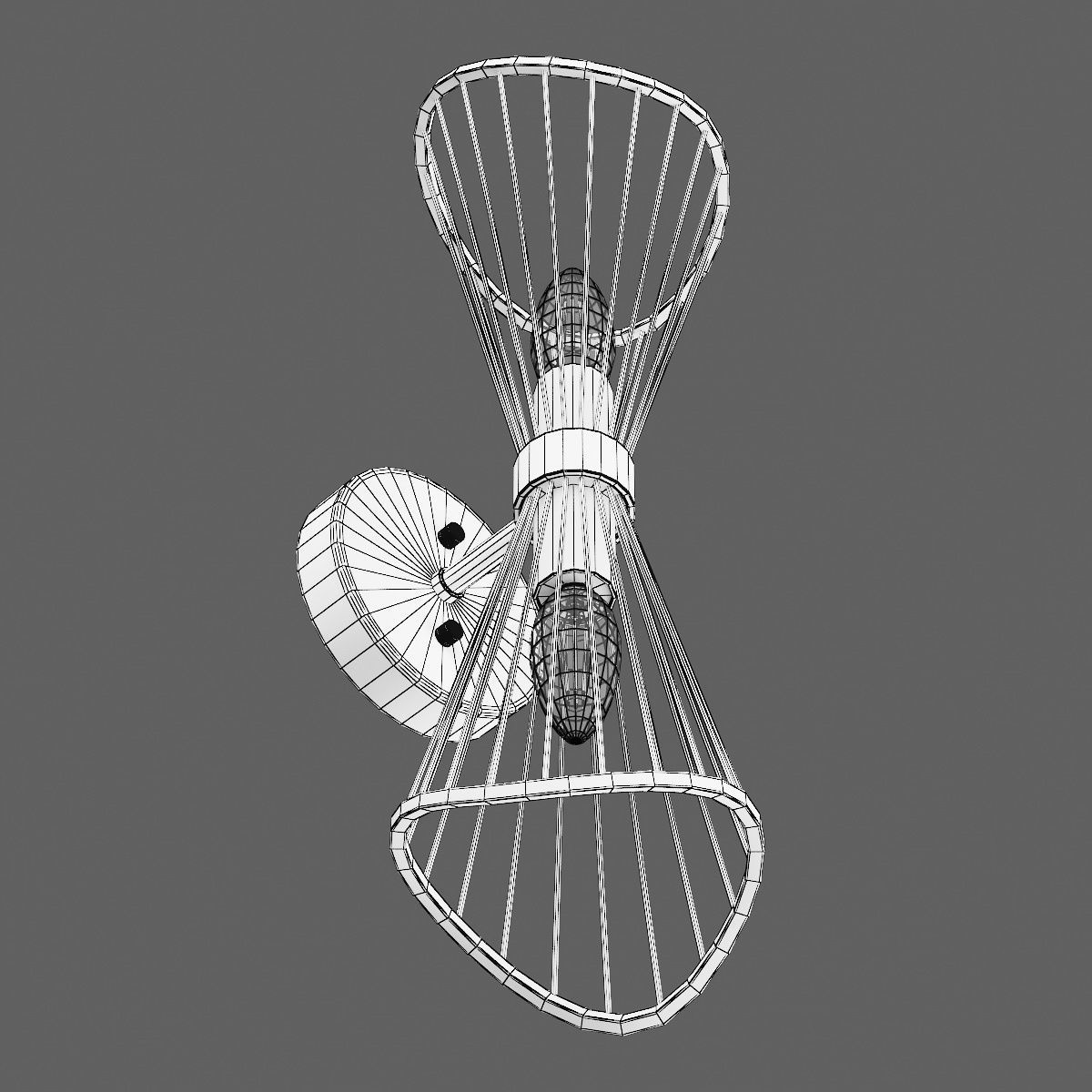 728623 Zeta Lightstar sconce 3D model_4