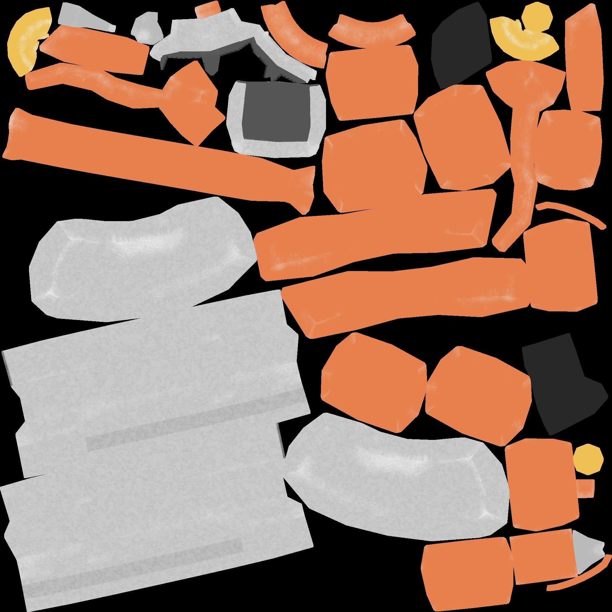 Sci-Fi Short Shotgun - Gun Weaponry - Luxury Low-poly 3D model_13