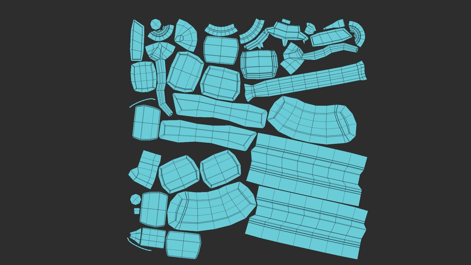 Sci-Fi Short Shotgun - Gun Weaponry - Luxury Low-poly 3D model_21