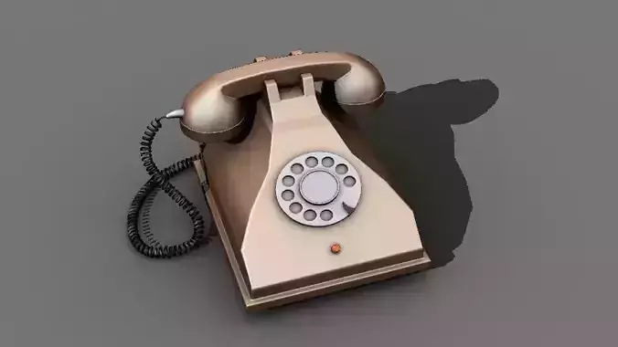 old phone 3D model