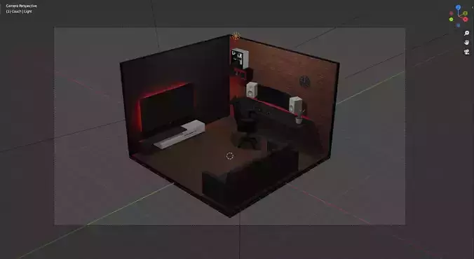 GamingRoom room in software