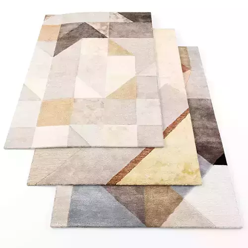 Rugs-1028 three geometric rugs