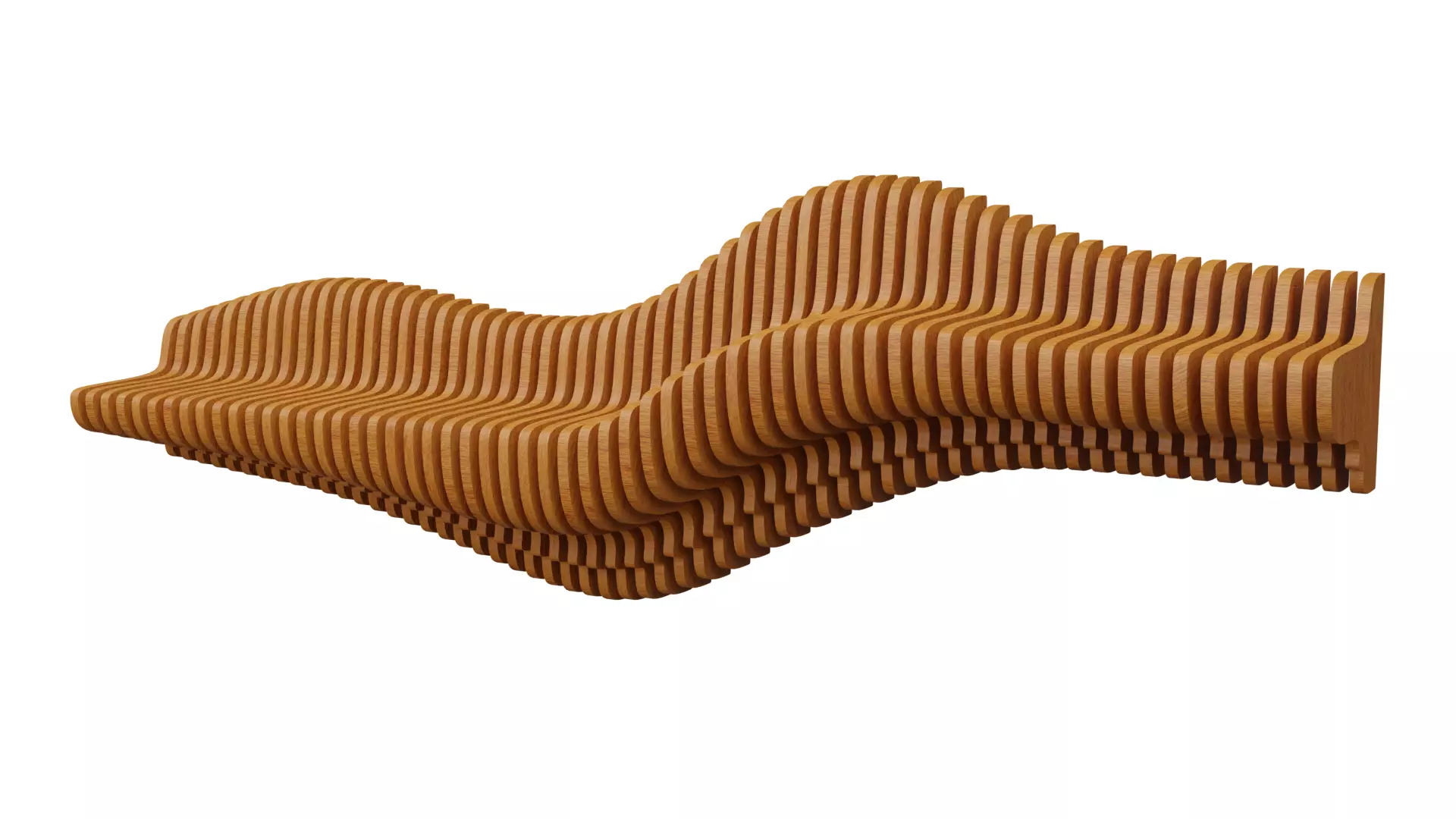 Parametric Bookshelf 3D model_0