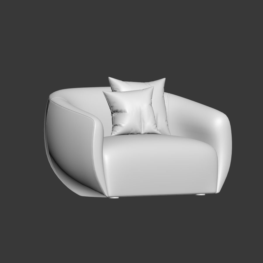 Lobby Sofa Wendelbo 3D model_2